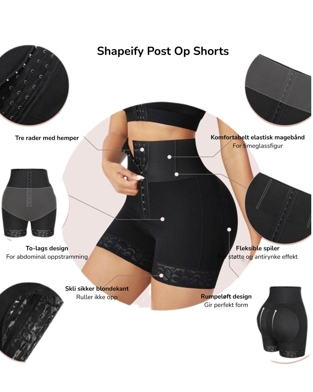 Post Op Support Shorts